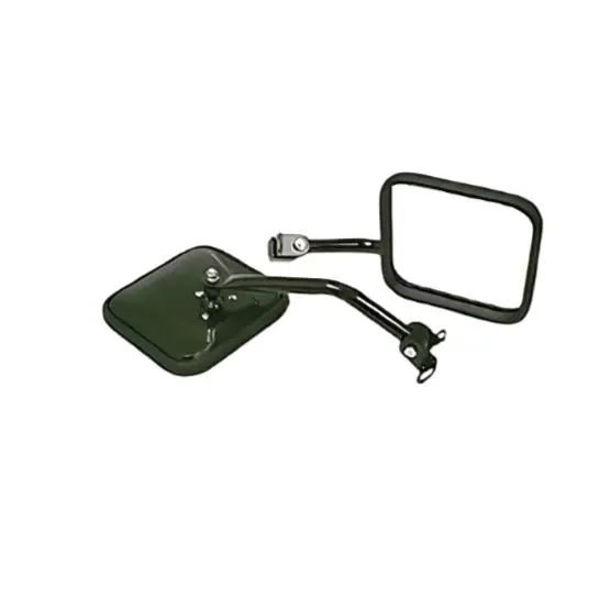 Rugged Ridge 87-95 Jeep Wrangler YJ Black CJ-Style Side Mirror Kit