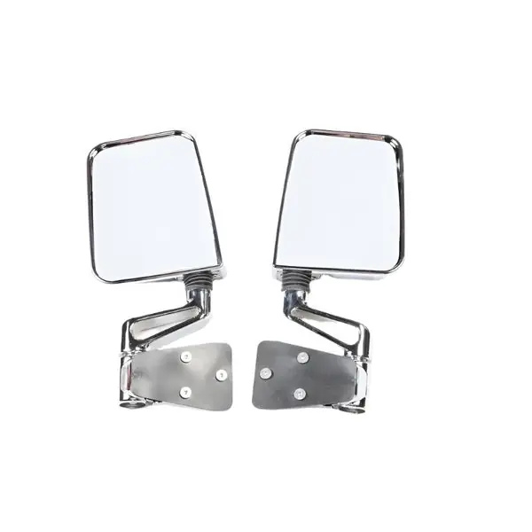 Rugged Ridge 87-02 Jeep Wrangler YJ/TJ Chrome Dual Focus Door Mirror Kit