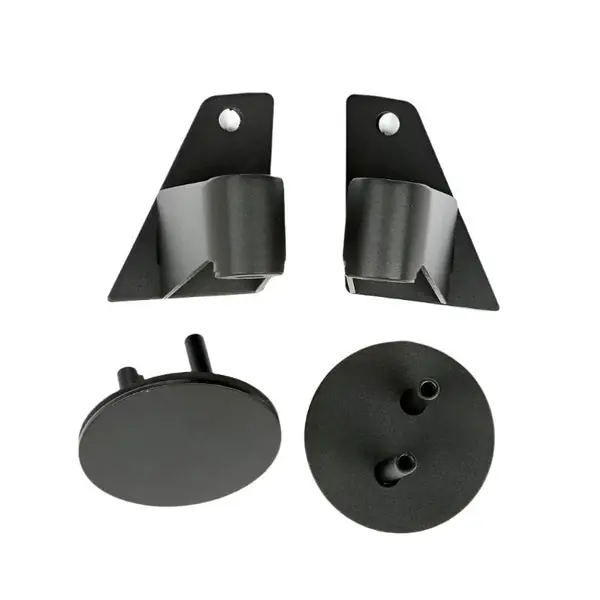 Rugged Ridge 07-18 Jeep Wrangler JK Textured Black Mirror Relocation Brackets