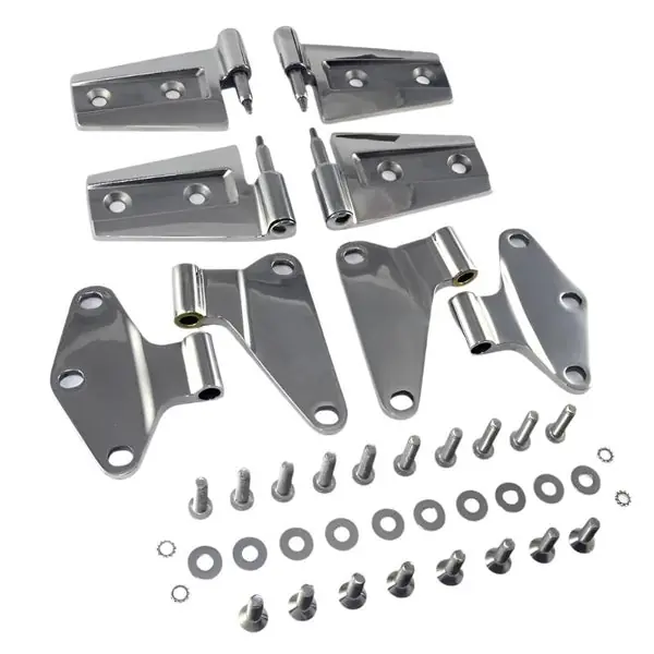 Rugged Ridge 07-18 Jeep Wrangler JK Stainless Steel Door Hinge Kit
