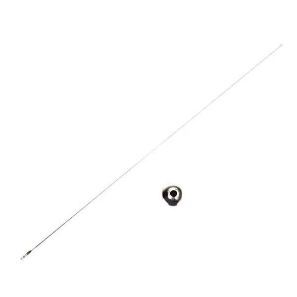 Rugged Ridge 97-06 Jeep Wrangler TJ/LJ Stainless Steel Antenna Mast & Base