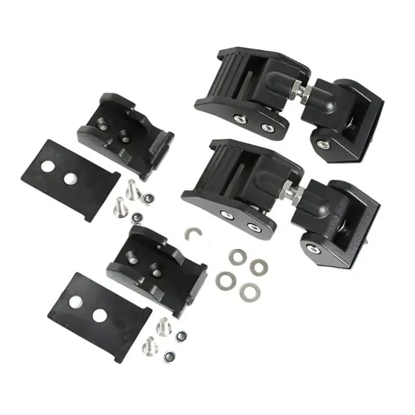 Rugged Ridge 97-06 Jeep Wrangler TJ Textured Black Hood Catches