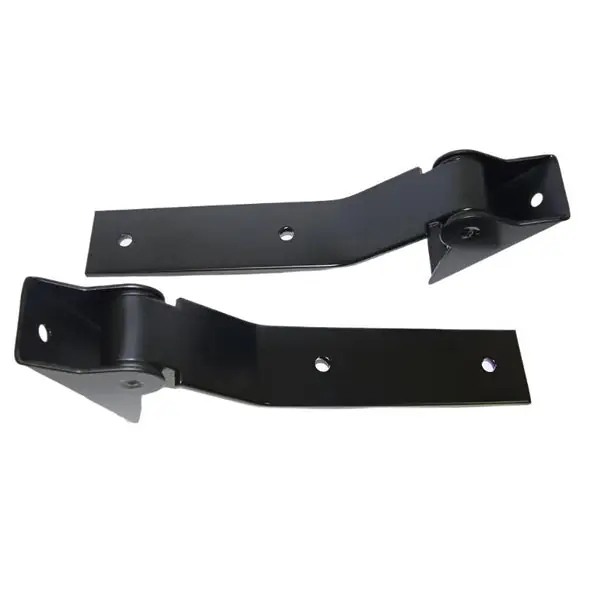 Rugged Ridge 87-95 Jeep Wrangler YJ Black Tailgate Hinge Set