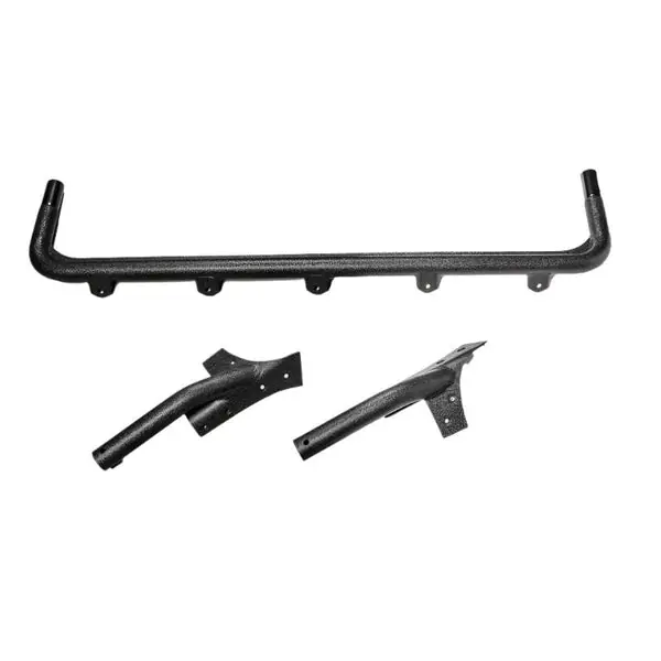 Rugged Ridge 07-18 Jeep Wrangler JK Textured Black Windshield Mount Light Bar