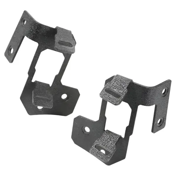 Rugged Ridge 07-18 Jeep Wrangler JK Textured Black A Pillar Light Mount