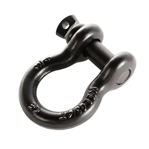 Rugged Ridge Black 9500lb 3/4in D-Ring