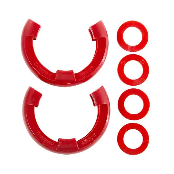 Rugged Ridge Red 3/4in D-Ring Isolator Kit