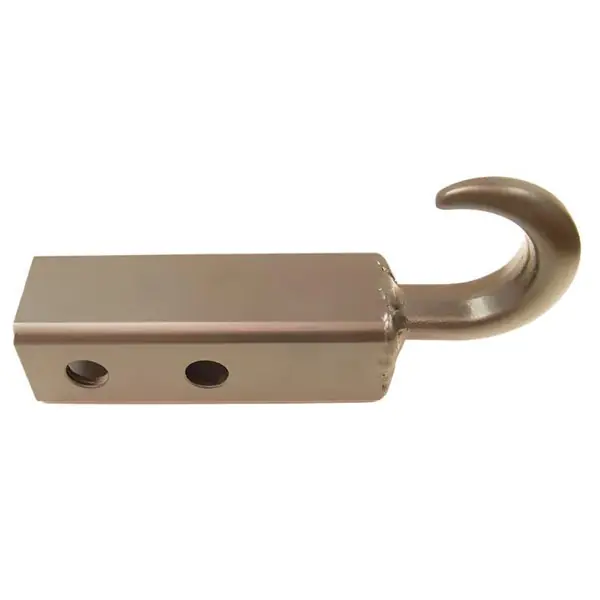 Rugged Ridge 2in Black Tow Hook Receiver