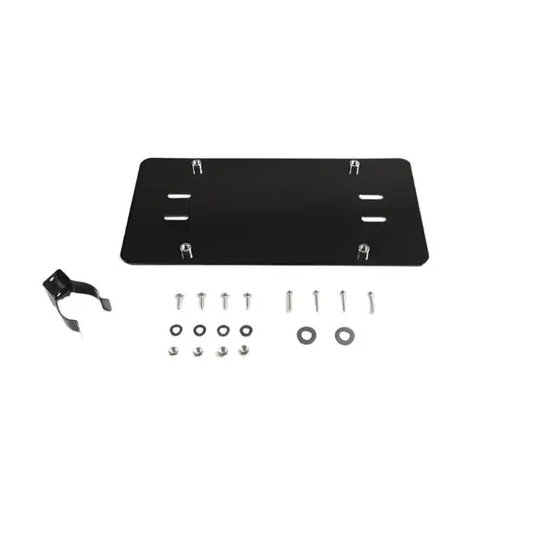 Rugged Ridge License Plate Mounting Bracket for Roller Fairlead