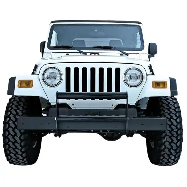 Rugged Ridge Brush Guard Gloss Black 97-06 Jeep Wrangler