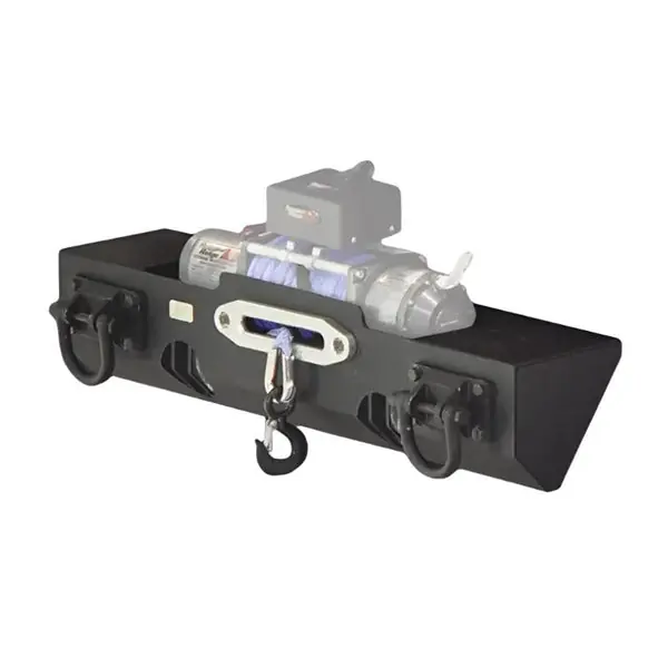Rugged Ridge XHD Winch Mount Front Bumper 07-18 Jeep Wrangler