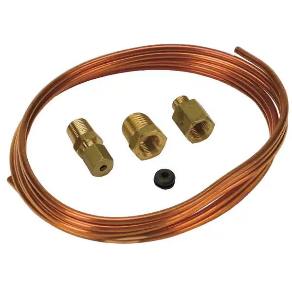 Autometer 6 Foot Copper Tubing 1/8 Inch Diameter
