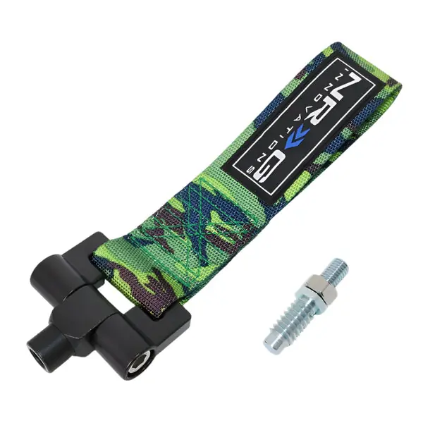 NRG Bolt-In Tow Strap Camo- Nissan 370z 08+ / Infiniti G37 08+ (5000lb. Limit)