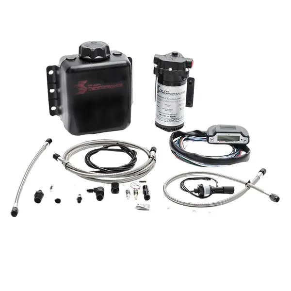 Snow Performance Stg 3 Boost Cooler EFI 2D MAP Prog. Water Injection Kit (SS Braided Line & 4AN)