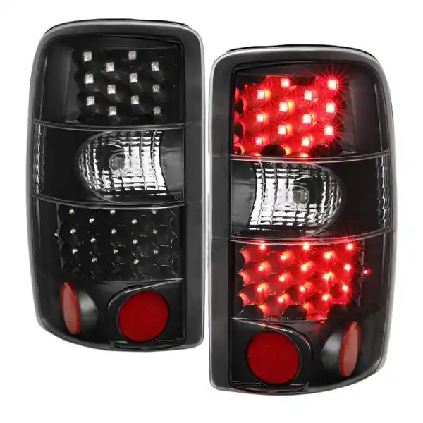 ANZO 2000-2006 Chevrolet Tahoe Led Taillights Black/Clear