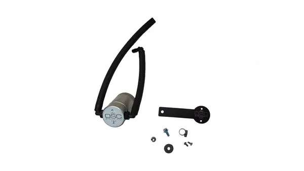 J&L 2022-2024 Nissan Frontier 3.8L V6 Passenger Side Oil Separator 3.0 - Black Anodized