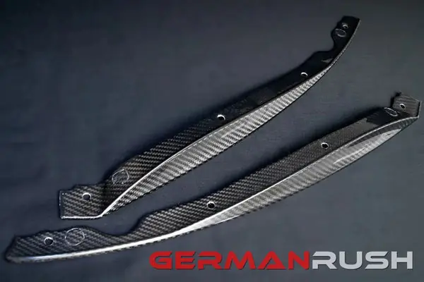 Jaguar F-Type Carbon Fiber Front Splitter and Side Splitter Kit