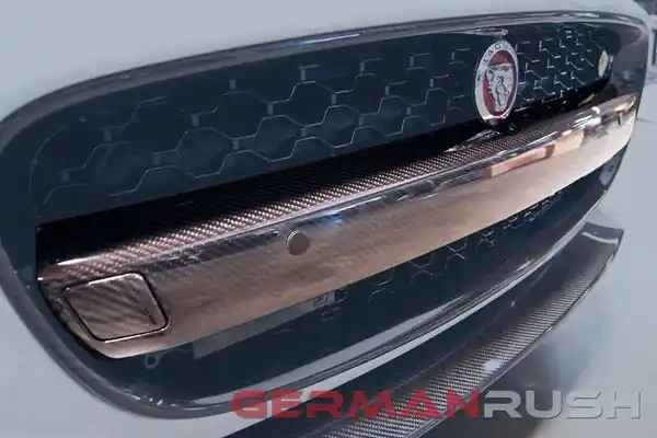Jaguar F-Type Carbon Fiber Grill Bar