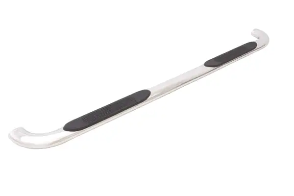 Lund 97-98 Ford F-150 SuperCab (3Dr) 4in. Oval Curved SS Nerf Bars - Polished