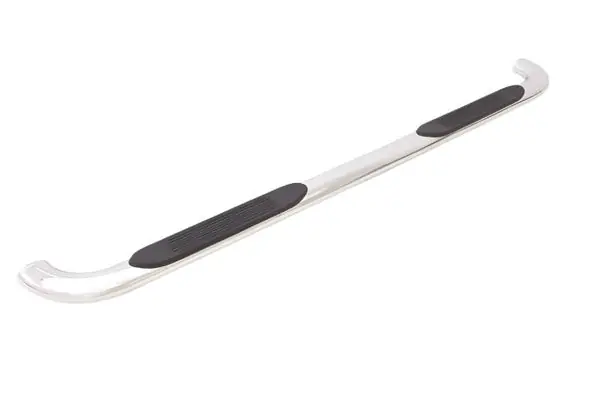 Lund 09-17 Dodge Ram 1500 Quad Cab 4in. Oval Curved SS Nerf Bars - Polished