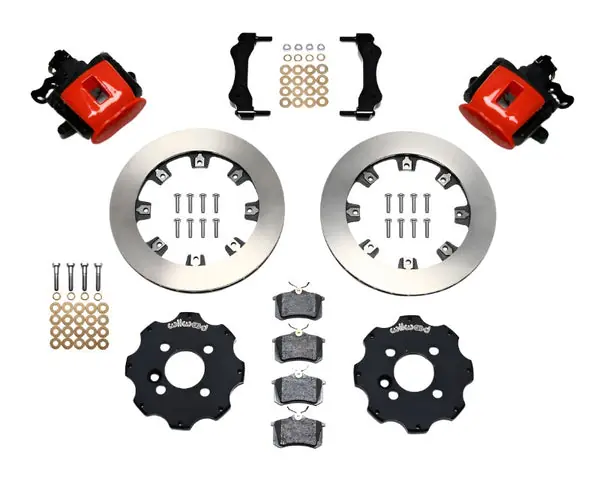Wilwood Combination Parking Brake Rear Kit 11.75in Red Mini Cooper (Requires 17in Wheels)