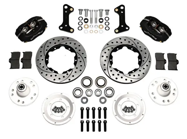 Wilwood Forged Dynalite Front Kit 11.00in Drilled 67-69 Camaro 64-72 Nova Chevelle