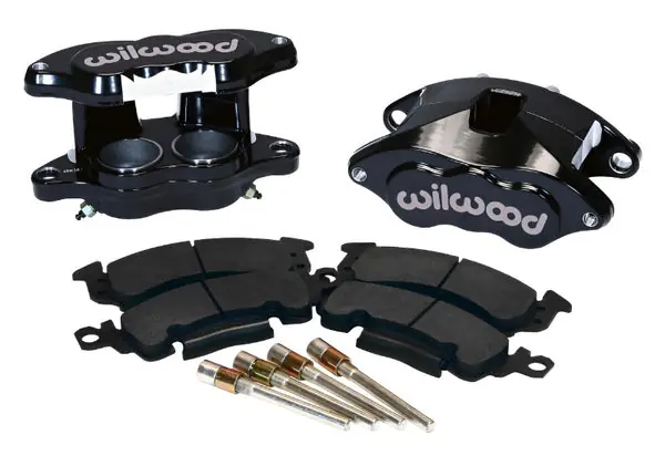 Wilwood D52 Front Caliper Kit - Black Pwdr 2.00 / 2.00in Piston 1.04in Rotor
