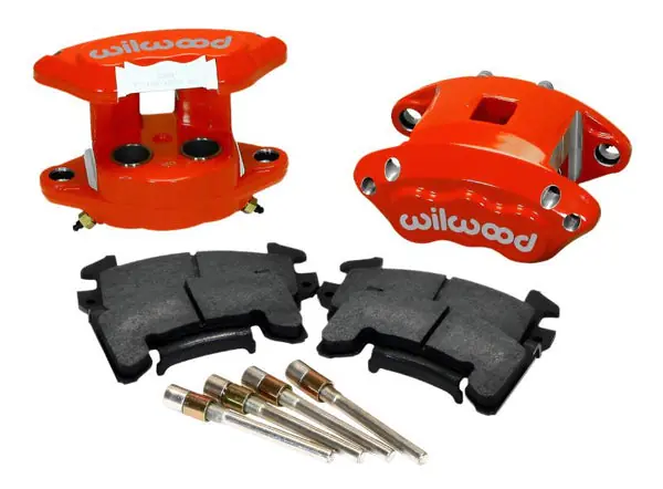 Wilwood D154 Rear Caliper Kit - Red 1.12 / 1.12in Piston 1.04in Rotor