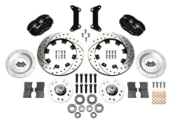 Wilwood Forged Dynalite Front Kit 12.19in Drilled 79-87 GM G Body