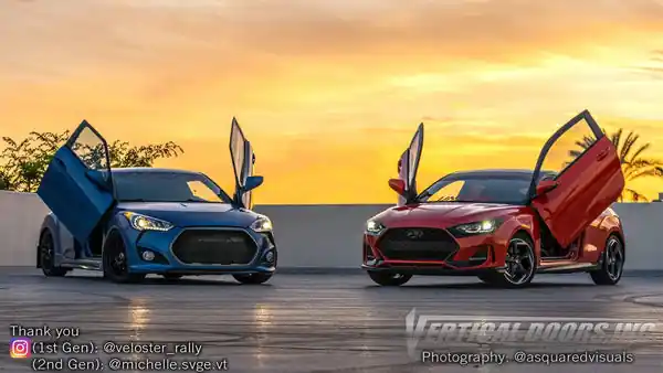 Vertical Doors Hyundai Veloster 2019-2023