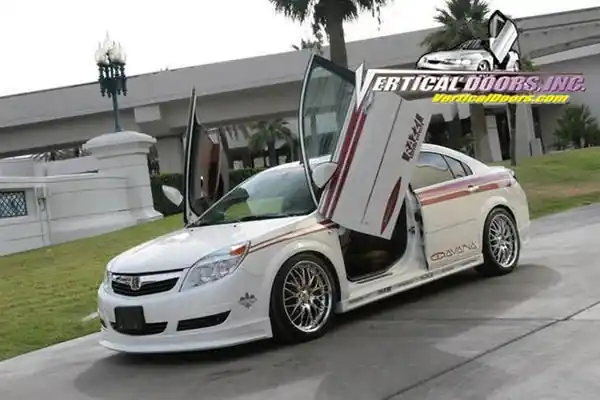 Vertical Doors Saturn Aura 2007-2009 4DR