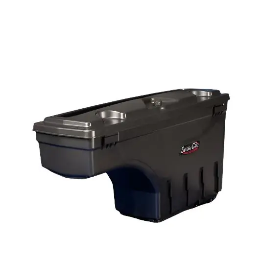 UnderCover 02-18 Ram 1500 (19-20 Classic) / 03-20 Ram 2500 Drivers Side Swing Case - Black Smooth