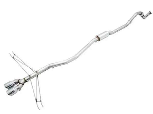 AWE Tuning 2016+ Honda Civic Si Track Edition Exhaust w/Front Pipe & Dual Diamond Black Tips