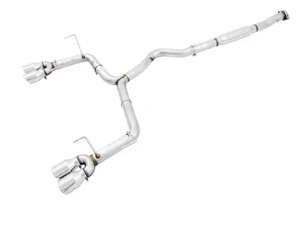 AWE Tuning Subaru WRX/STI VA/GV Sedan Track Edition Exhaust - Chrome Silver Tips (102mm)