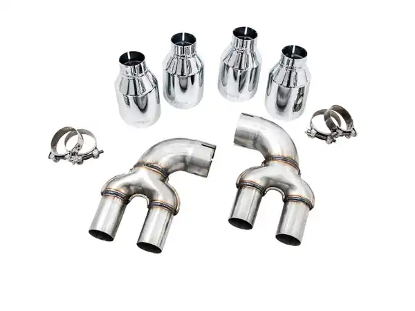 AWE Tuning 2019+ BMW M340i (G20) OE-Config-To-Quad Tip Conversion Kit - Diamond Black Tip
