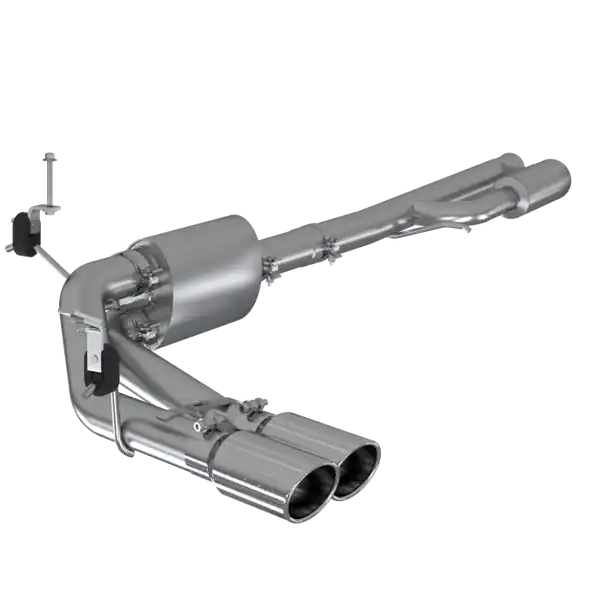 MBRP 2019+ Chevrolet Silverado 1500 4.5L/5.3L Pre-Axle Dual Side Exite w/ 4in OD Tip- T304