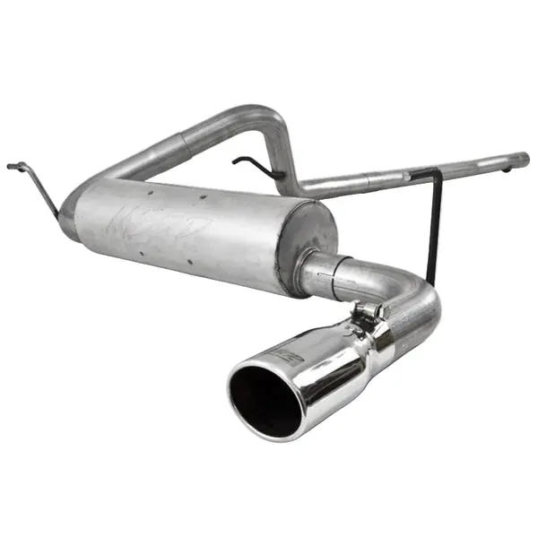 MBRP 2007-2009 Jeep Wrangler 4dr 3.8L V6 Cat Back Single