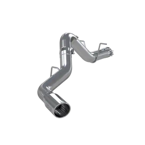 MBRP 2020+ GMC/Chevy 2500/3500 6.6L Duramax 4in Mand Bent Tubing AL-Ser Cat Back Single Side - Alum