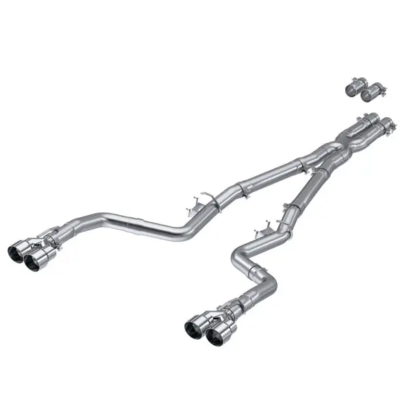 MBRP 15-Up Challenger 5.7L / 17-Up 6.2L/6.4L 3in Race Series Cat-Back w/ Quad Tips AS Exhaust