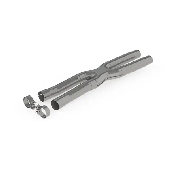 MBRP 15-19 Ford Mustang GT 2.5in Resonator Delete X-Pipe - T409