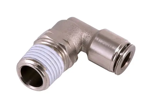 Air Lift Elbow - Male 1/4in Npt x 1/4in Tube