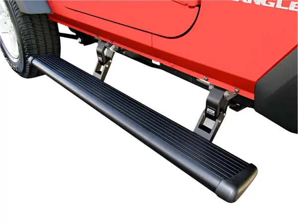 AMP Research 20-24 Jeep Gladiator (Launch/Overlnd/Rubicon/Sport) PowerStep (Incl. 4 Motors) - Black
