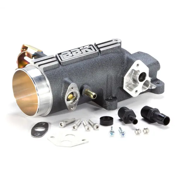 1996-2004 Mustang 4.6 GT 78mm Throttle Intake BBK Power Plus Series - Charcoal