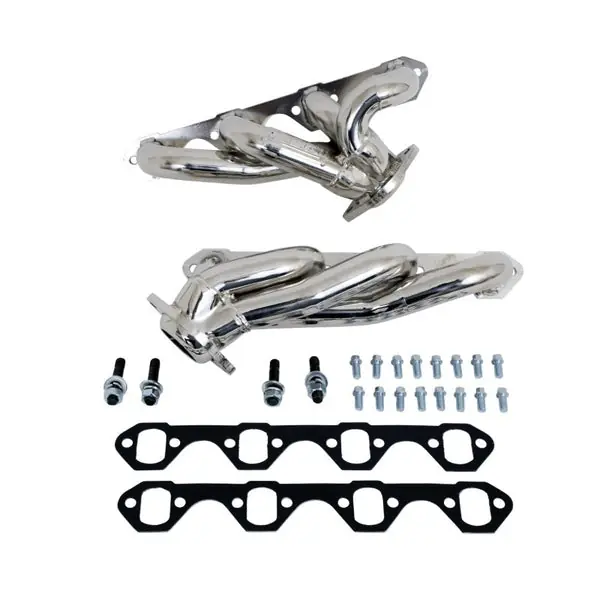 1987-1995 Ford F150 Truck 5.0 302 Shorty Unequal Length Exhaust Headers - 1-5/8 Titanium Ceramic