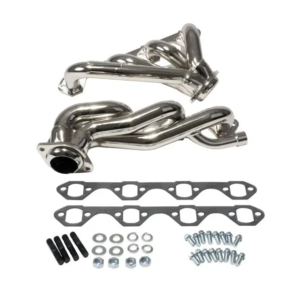 1987-1995 Ford F150 Truck 5.8 351 Shorty Unequal Length Exhaust Headers - 1-5/8 Titanium Ceramic
