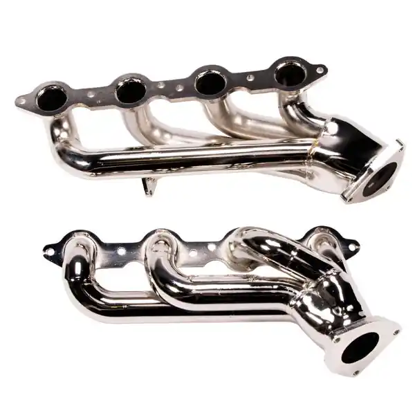 GM Truck SUV 6.0 Shorty Tuned Length Exhaust Headers - 1-3/4 Titanium Ceramic BBK 1999-2004