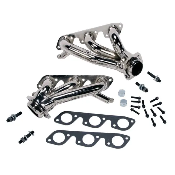 1999-2004 Ford Mustang V6 Shorty Tuned Length Exhaust Headers - 1-5/8 Titanium Ceramic
