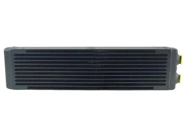 CSF Universal Dual-Pass Oil Cooler (RS Style) - M22 x 1.5 - 24in L x 5.75in H x 2.16in W