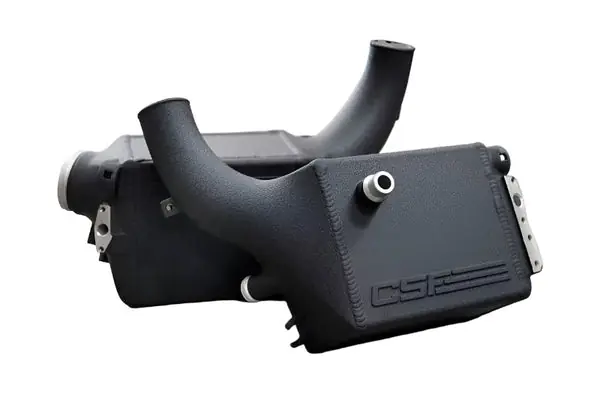 CSF 16-21 BMW M5 (F90) / 17-21 BMW M8 (F91/F92/F93) Twin Charge-Air-Cooler Set - Crinkle Black