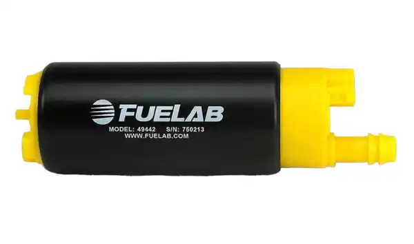 Fuelab 494 High Output In-Tank Electric Fuel Pump - 340 LPH In In-Line From Out